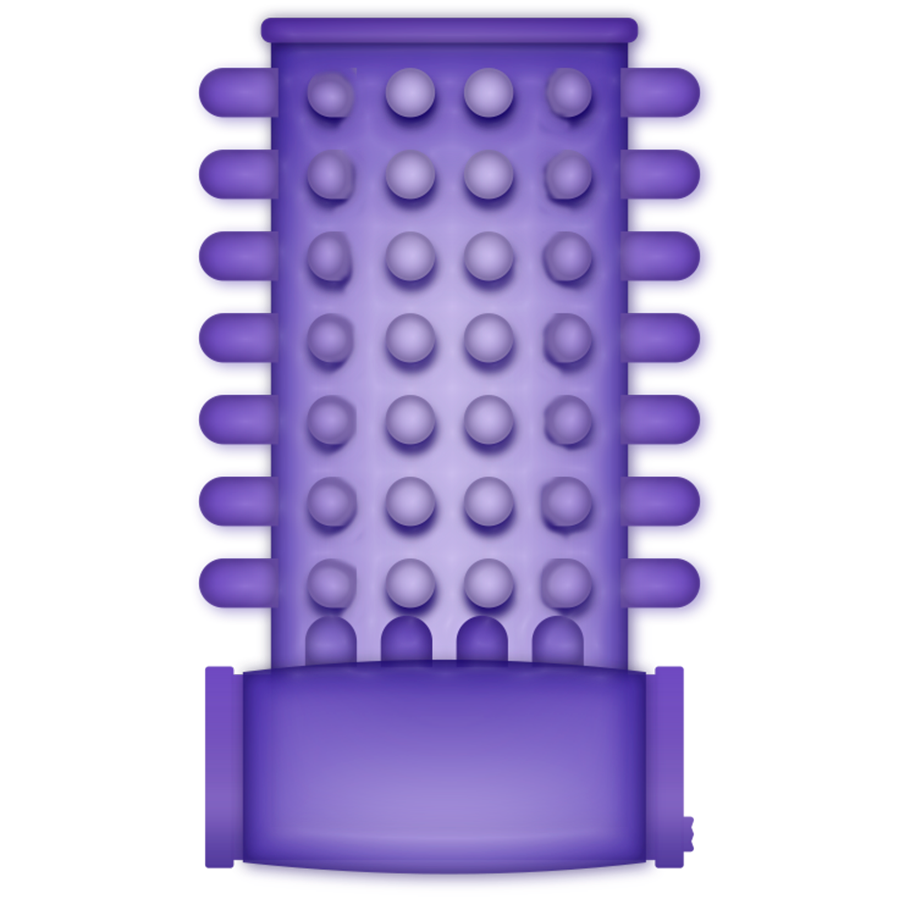 CASUAL LOVE - TAMPA DO PÊNIS DO VIBRADOR DE LILAC ANEL - Imagem 4