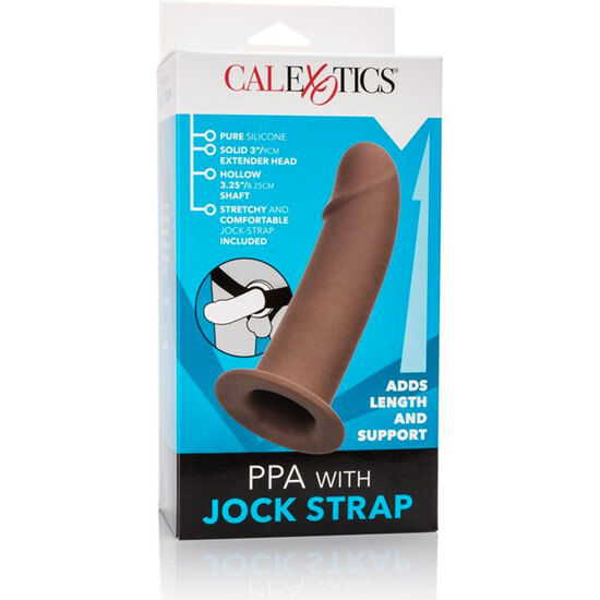 CALEXOTICS - PPA COM JOCK STRAP MARROM - Imagem 4