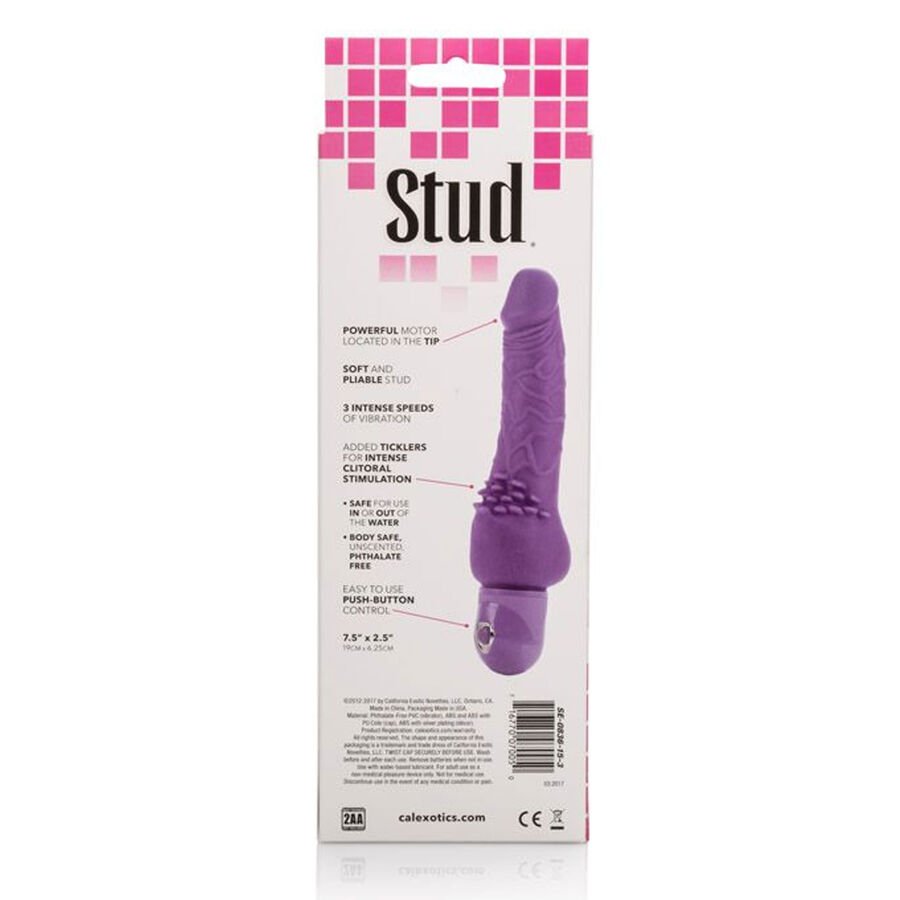 CALEXOTICS - VIBRADOR ROXO CLITERRÍFICO POWER STUD - Imagem 2