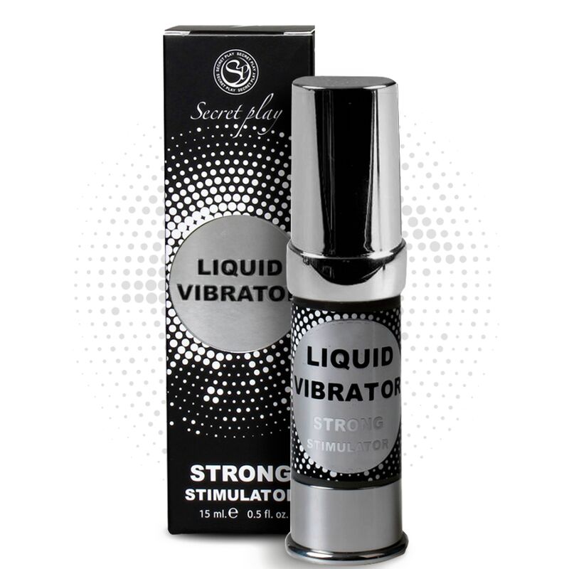 SECRETPLAY - LIQUID VIBRADOR ESTIMULADOR UNISEX FORTE 15 ML - Imagem 2