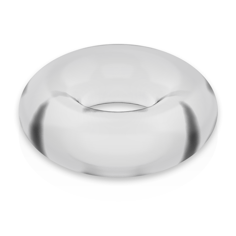 POWERING - ANEL PARA O PÊNIS SUPER FLEXÍVEL E RESISTENTE 4,5CM TRANSPARENTE - Imagem 3