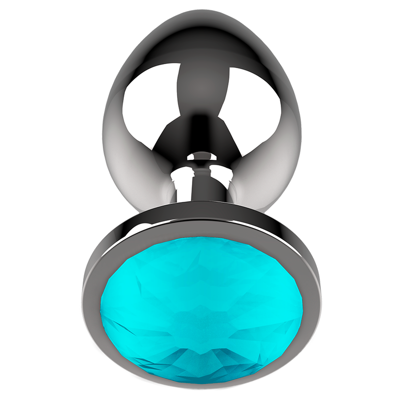 COQUETTE CHIC DESIRE - ANAL PLUG METAL AZUL COR TAMANHO L 4 X 9 CM - Imagem 5
