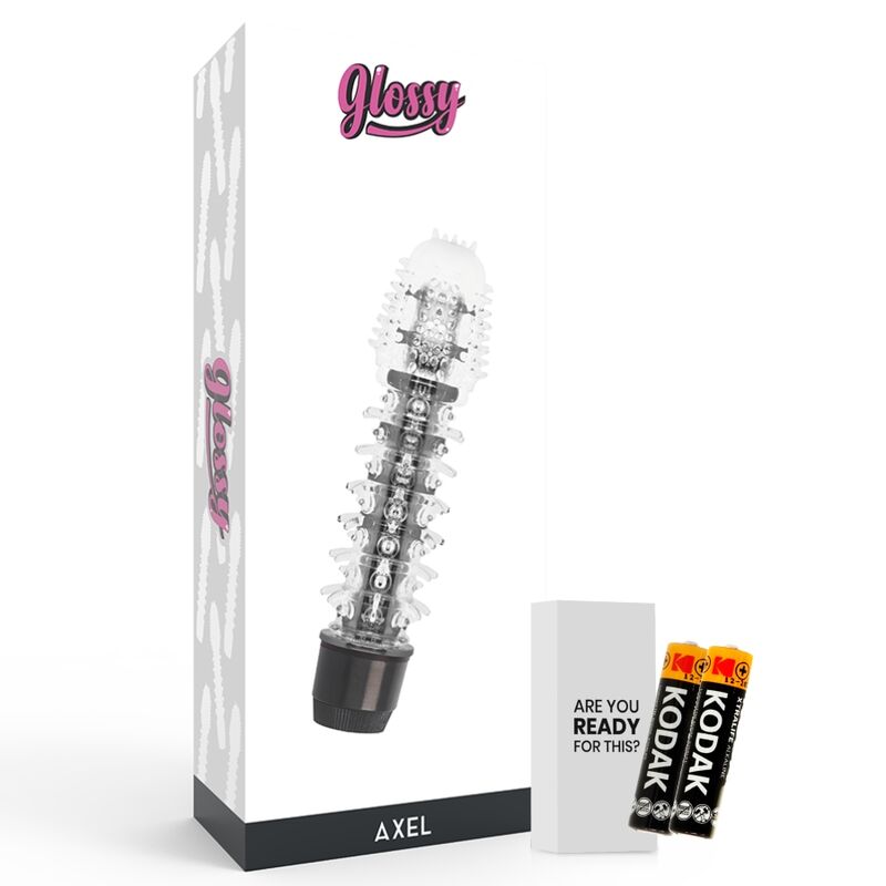 GLOSSY - VIBRADOR AXEL PRETO