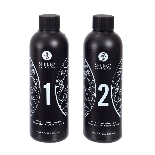 SHUNGA - GEL DE MASSAGEM ERÓTICA CORPO A CORPO ORIENTAL MORANGOS E CAVA - Imagem 2