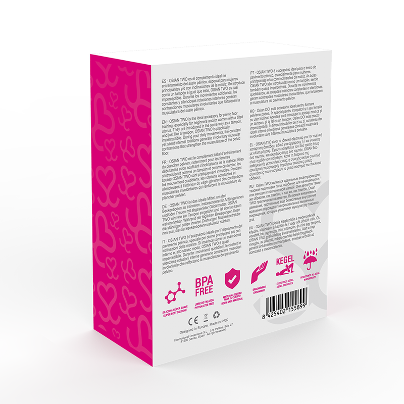 MORESSA - OSIAN DOIS SILICONE PREMIUM ROSA - Imagem 3