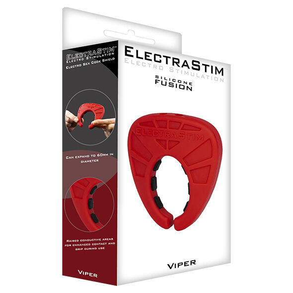 ELECTRASTIM - ESCUDO DE GALO VIPER DE FUSO DE SILICONE - Imagem 2