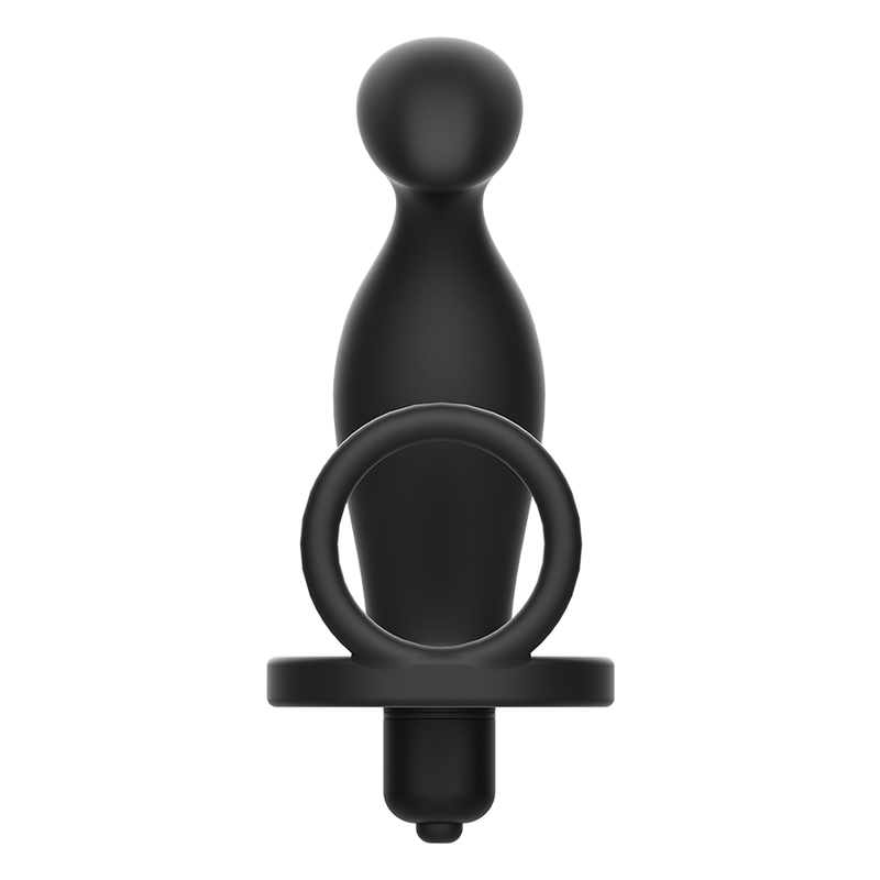 ADDICTED TOYS - PLUG ANAL - COM ANEL DE SILICONE PRETO 12 CM - Imagem 4